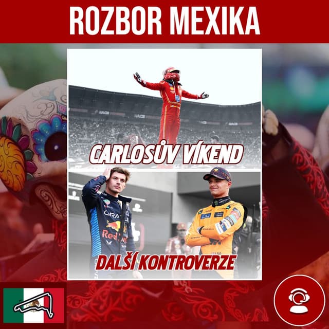 Drama v Mexiku: Plno incidentů a dominantní Carlos Sainz | We are checking #20