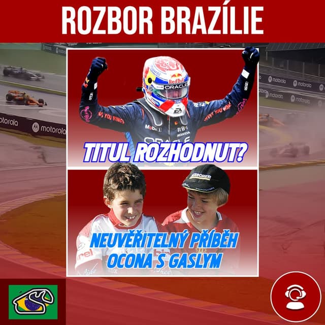 Mokrá cena Brazílie: Lando, takhle se o titul nebojuje | We are checking #21