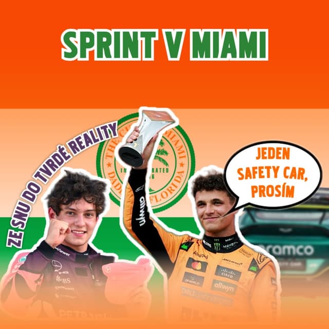 Štěstí v deštivém sprintu se usmálo na Norrise, Antonelliho zhaslo se světly | We are checking #36